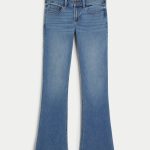 Low-Rise Medium Wash Boot Jeans - medium wash