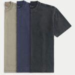 Boxy Heavyweight Washed Crew T-Shirt 3-Pack - multi