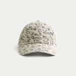 Pattern Baseball Hat - tan print