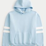 Boxy Hoodie - light blue
