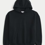 Boxy Hoodie - black
