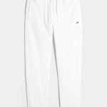 Heavyweight Terry Relaxed Icon Joggers - white