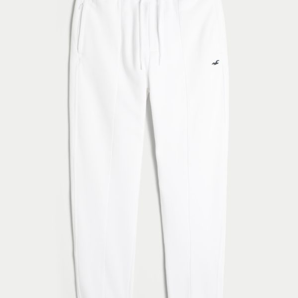 Heavyweight Terry Relaxed Icon Joggers - white