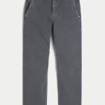 Olive Loose Jeans - dark grey