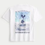 Oversized Arsenal Graphic Tee - white