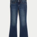 Low-Rise Boot Jeans - dark