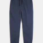 Baggy Cinch Joggers - light navy
