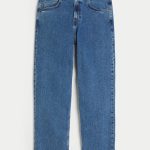 Dark Wash Baggy Painter Jeans - medium baggy