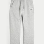 Relaxed Logo Sweatpants - heather gray