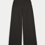 Gilly Hicks Active Recharge Wide-Leg Pants - black