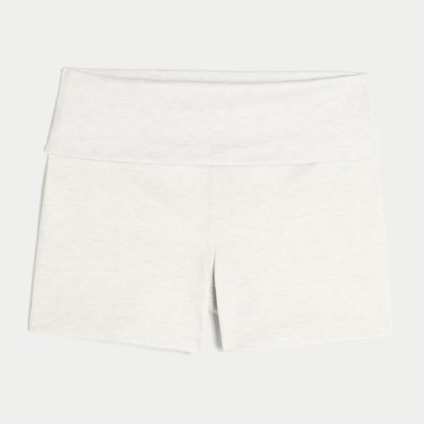 Gilly Hicks Active Foldover Shortie - light heather grey