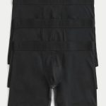 Longer-Length Sport Boxer Brief 3-Pack - black